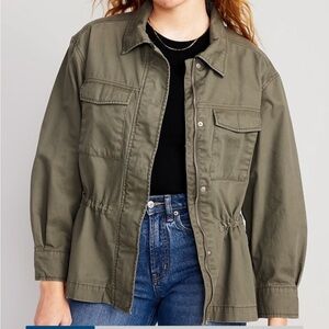 Old Navy green Utility Jacket